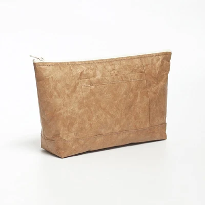 OEM 2019 Newest Washable Fashion Cosmetic Kraft Paper Bag